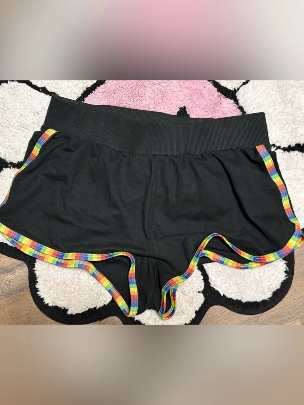 Midnight Hour Rainbow Dolphin Shorts - Picture 1 of 3